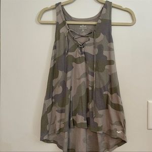 Hollister Camo Tank Top